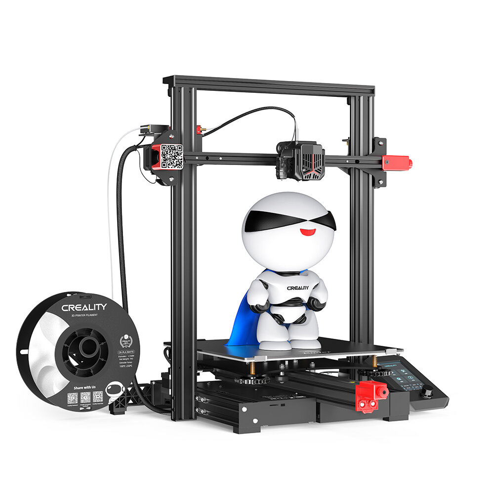 Creality 3D® Ender-3 Max Neo 3D Printer 300x300x320mm Print Size/32-bit Silent Mainboard/CR-Touch Auto Leveling